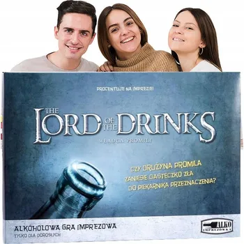 Desková hra Společenská Hra DESKOVÁ Lord of the Drinks ZÁBAVA