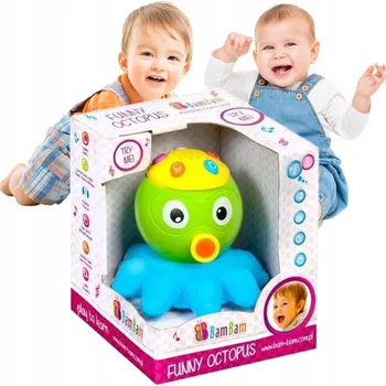 Hračka pro nejmenší HUDBA Hračky pro Děti Zábavná Chobotnice