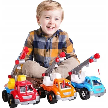 autíčko Jeřáb auto Hračky do Zahrady pro Děti