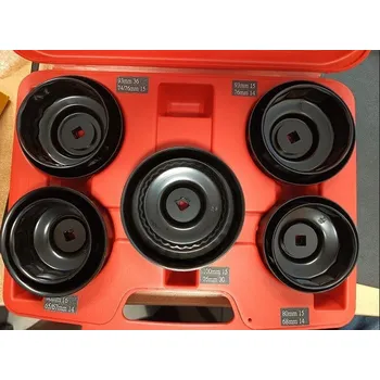 Sada nářadí M.C. SADA KLÍČŮ NA OLEJOVÉ FILTRY (10 KUSŮ) 93MM/36 , 74/76MM/15 65/67MM/14 100MM/15 76MM/30 93MM/15 76MM/14 80MM/15 68MM/14 86MM/16