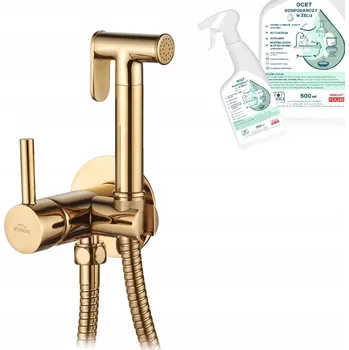 Bidetová baterie pod omítku Invena Glamour zlatá