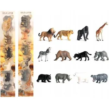 Figurka Zvířata Zoo FIGURKA Realistické FIGURKY Sběratelská Sada