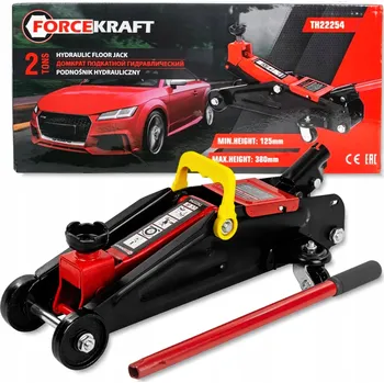 Hever FORCEKRAFT HYDRAULICKÝ HEVER zvedák 2T 125-380 mm