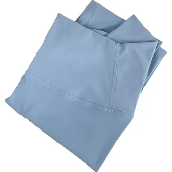 Dámské sportovní legíny na jógu s vysokým pasem Prodyšné rychleschnoucí fitness legíny do posilovny Elastické kalhoty na cvičení modrá M