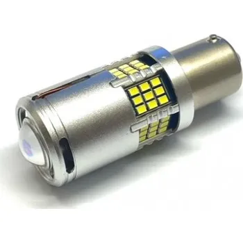 Tuning žárovka LED 12V 21W BA15s čirá CANBUS 3400lm