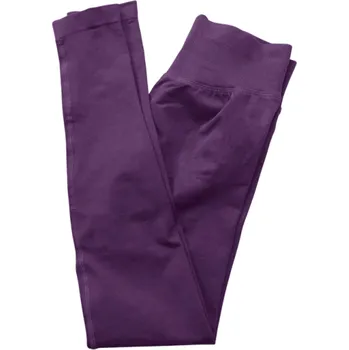 Dámské oblečení Dámské bezešvé sportovní legíny Nízký pas Elastický materiál Přiléhavý střih Legíny na fitness Jóga posilování Běhání pohodlné fialová M