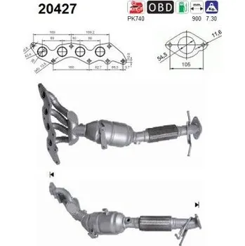 Katalyzátor Katalyzátor AS 20427