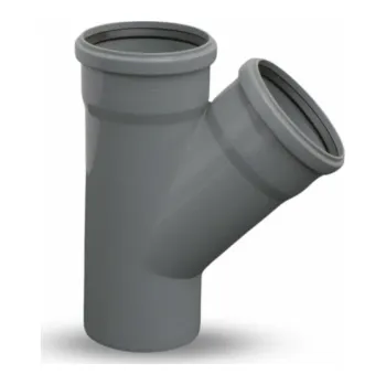 Kanalizační potrubí ARMAKAN Vnitřní kanalizační T-kus, O 110 / 110 mm, 45°