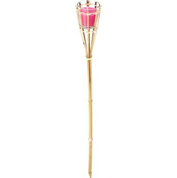 Žárovka Zahradní pochodeň Progarden Funkce proti komárům Kaštanová Sklo 7,5 x 76 cm