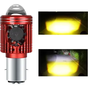 Osvětlení pro motocykl LED žárovka pro motocyklové světlomety H6 12V 10000 lm Vysoce svítivá bílá žárovka Dlouhá životnost Energeticky úsporné osvětlení teplá bílá