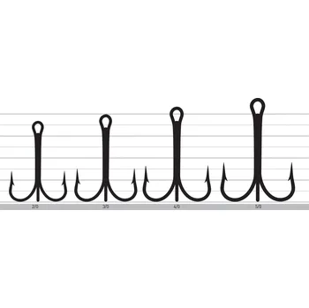 Rybářský háček Jaxon Trojháček SUMATO TREBLE HOOKS KE 15ks