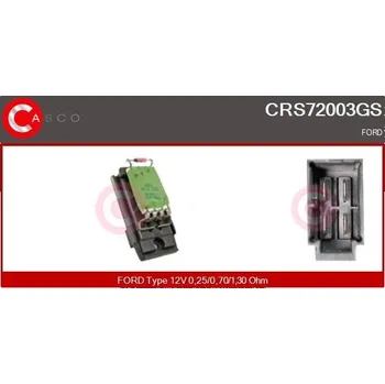 Odpor, vnitřní tlakový ventilátor CASCO CRS72003GS