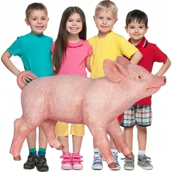 Figurka Hospodářská zvířata Figurky Prasátko do SBÍRKY Ručně MALOVANÉ Hračky