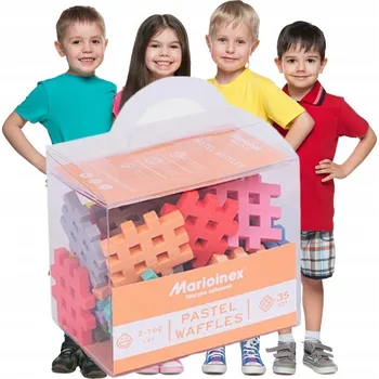 ostatní stavebnice Marioinex WAFFLE Stavební Stavebnice 35 dílů COOL