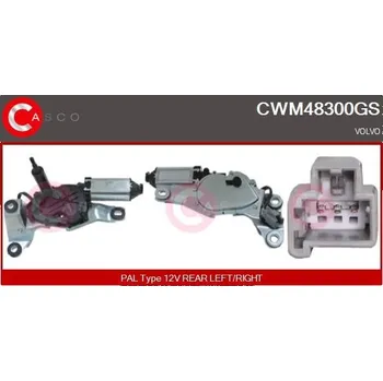 Motorek stěrače a odstřikovače Motor stěračů CASCO CWM48300GS