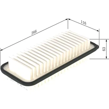 Vzduchový filtr Vzduchový filtr BOSCH 1 987 429 177