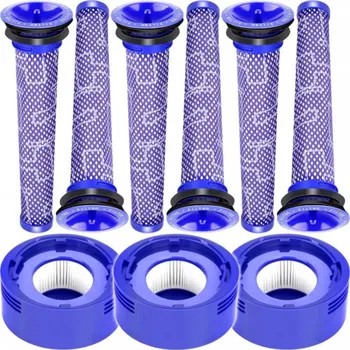Příslušenství pro úklid Sada HEPA filtrů a předfiltrů pro vysavače Dyson V7, V8, 9ks