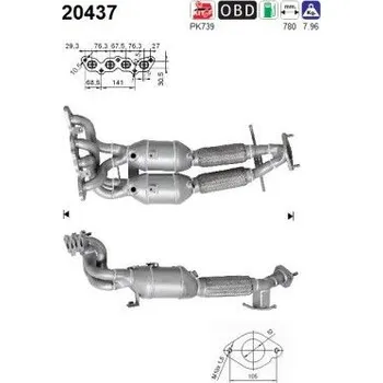 Katalyzátor Katalyzátor AS 20437