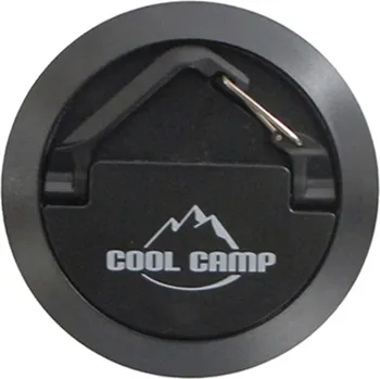 Stan Magnetický klip na stan nebo závěs 7 x 3 cm Silné uchycení Bez vrtání Multifunkční držák Přenosný Háček na látku Kempování černá