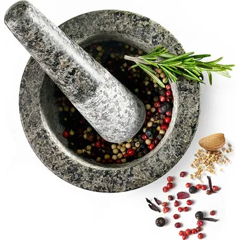 Kuchyňský gril Hmoždíř a tlouček Ibili Granite Žula (12 cm)