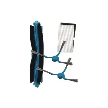 Sada příslušenství pro robotický vysavač Kartáče a HEPA filtr pro vysavač AENO RC4S sada 4ks