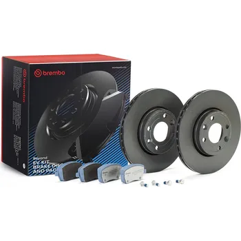 Brzdový kotouč Souprava brzd, kotoučová brzda BREMBO KT 08 031