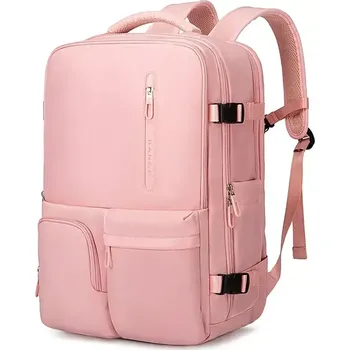 Městský batoh Bange sportovní batoh s USB Lazarus Růžový 29L