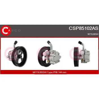 Posilovač řízení Hydraulické čerpadlo, řízení CASCO CSP85102AS