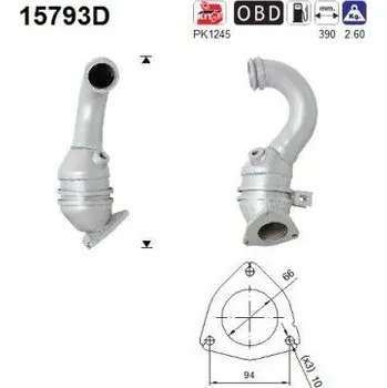 Katalyzátor Katalyzátor AS 15793D