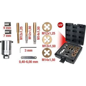 Sada závitořezných nástrojů, matice kola KS TOOLS 150.1420