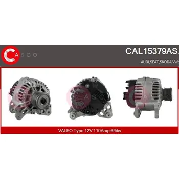 Alternátor Generátor CASCO CAL15379AS