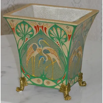 Váza Secesní váza - porcelán + bronz