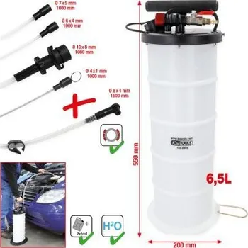 Plnicí/odběrné čerpadlo, univerzální KS TOOLS 160.0865