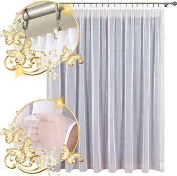 Obraz Klasická voálová záclona 200 cm x 245 cm