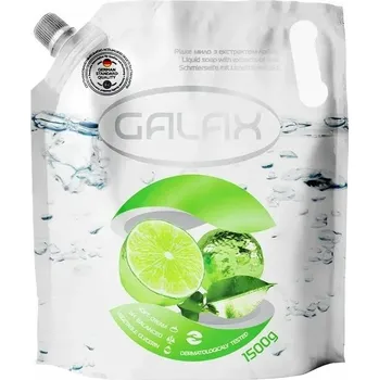 Mýdlo GALAX Tekuté mýdlo LIMETKA NÁPLŇ, 1,5 kg