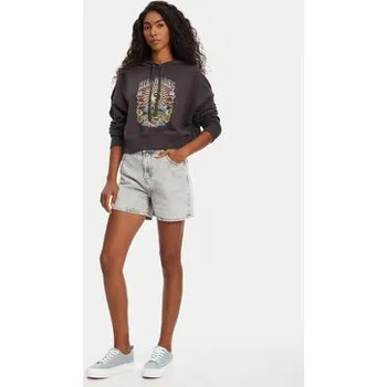 Dámská mikina Billabong Mikina All Time EBJFT00146 Černá Boxy Fit M