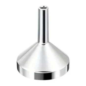 Kovový plnitelný trychtýř 21x4x18 mm na cestovní parfémové lahvičky Spodní dávkovač parfémů Mini pomocník pro doplňování vůní stříbrná