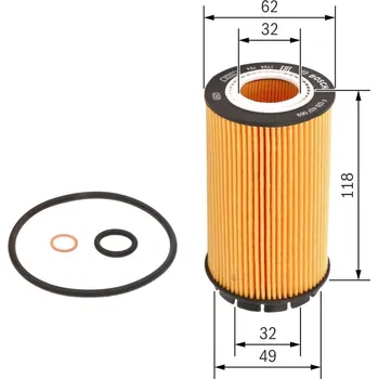 Olejový filtr Olejový filtr BOSCH F 026 407 069