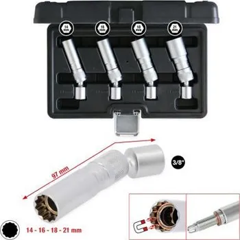 Auto-moto Sada nástrč.klíče, zapalovací svíčka KS TOOLS 517.1145