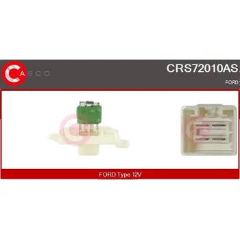 Odpor, vnitřní tlakový ventilátor CASCO CRS72010AS