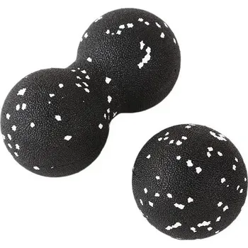 Masáž Masážní míček na záda a chodidla pro cvičení | masážní pomůcka, míček na bolest - Bílá sada