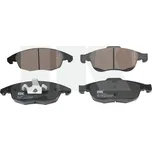 Sada brzdových destiček, kotoučová brzda NK 221955