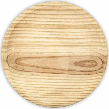 Falanzo Cooking Plochý talíř Dřevo Ø 22 cm Chobotnice