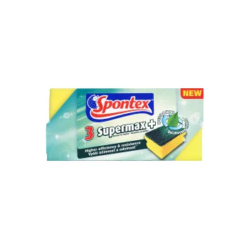 Houbička Spontex Supermax houba tvar (3ks/kra)