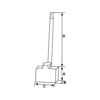 Startér Uhlíkový kartáč, startér HC-Cargo F 032 900 262