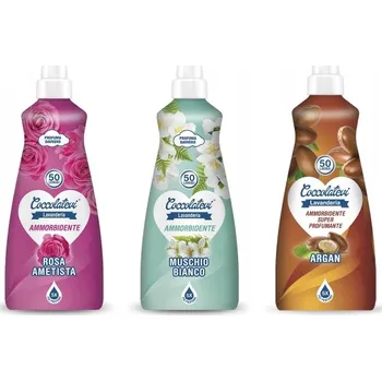Aviváž Coccolatevi Sada 3 x Tekutá aviváž a změkčovač tkanin 1,25 L