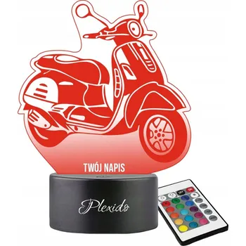 Lampička Plexido vícebarevná Noční lampa