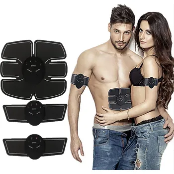 Masážní přístroj ELEKTROSTIMULÁTOR BŘIŠNÍCH SVALŮ , BRICO, BICEPS, EMS, TRÉNINK NA HUBNUTÍ