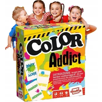Desková hra Rodinná společenská hra Color Addict