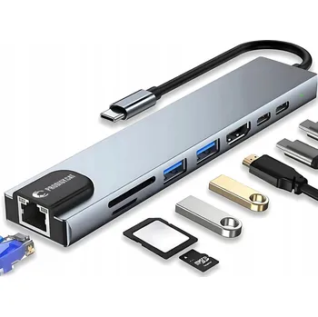 USB hub USB Hub prodigy.cat PA-01 8 portů